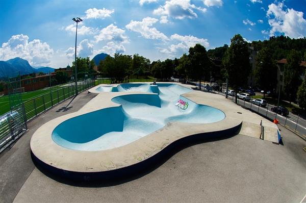 Lugano Skatepark | Image credit: Lugano Region