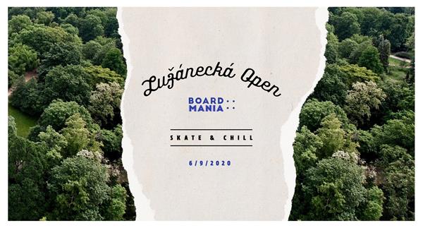Luzanecka Open: Boardmania skate & chill - Brno 2020