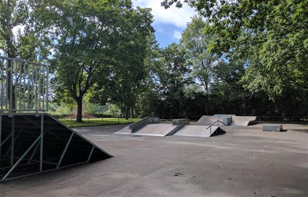 Maaraue Skatepark Mainz | Image credit: Google - Benjamin Ruks