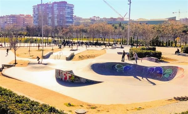 Madrid Rio Skatepark | Image credit: Google Maps / Maria Luisa