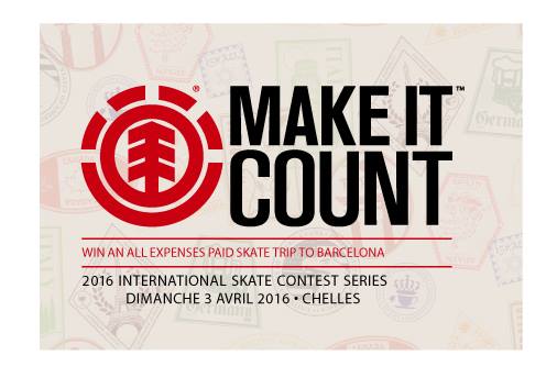 Make It Count - Chelles, France 2016