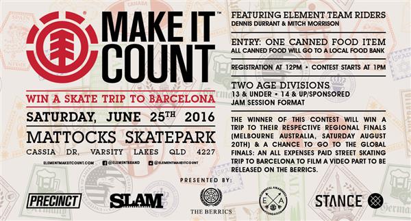 Make It Count - Queensland 2016