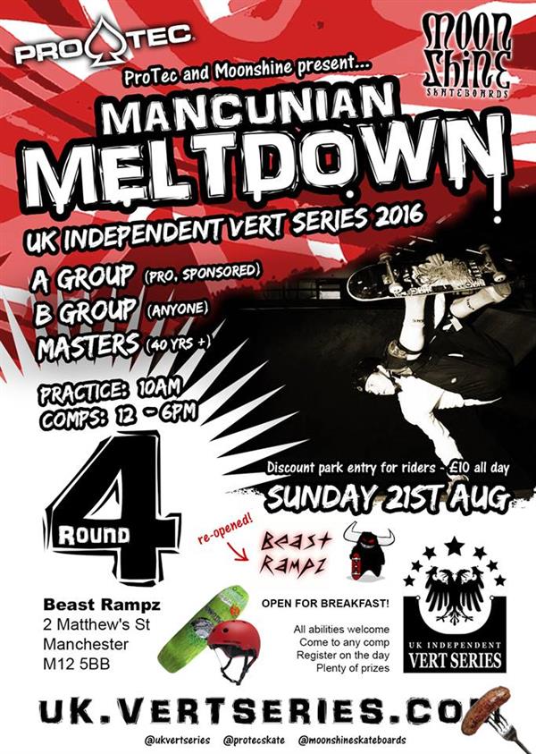 UK Independent Vert Series - Mancunian Meltdown 2016