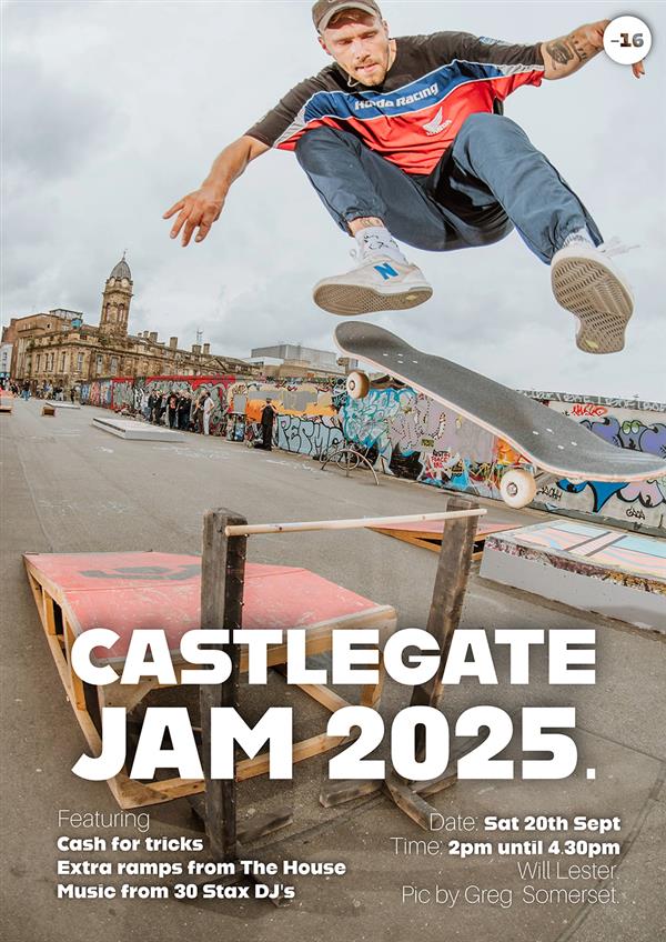 Marioland Skate Jam - Castlegate Festival - Sheffield 2025