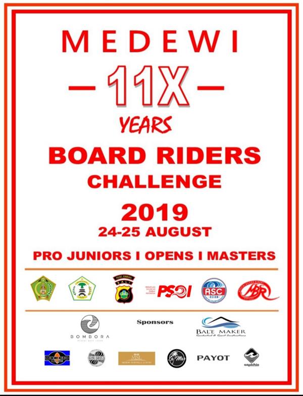 Medewi Boardriders national Surfing Challenge 2019