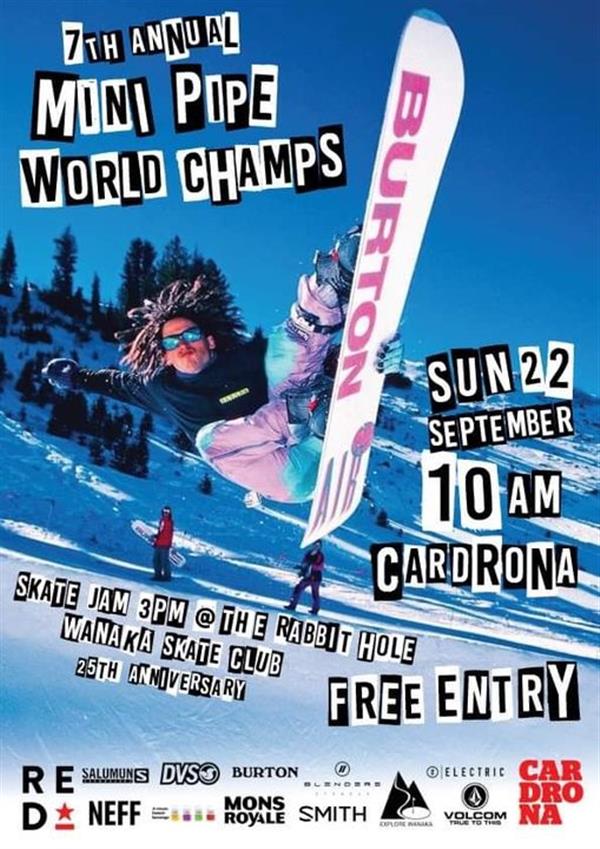 MiniPipe World Champ - Cardrona 2019