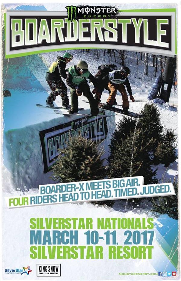 Monster Energy Boarderstyle - Silver Star 2017