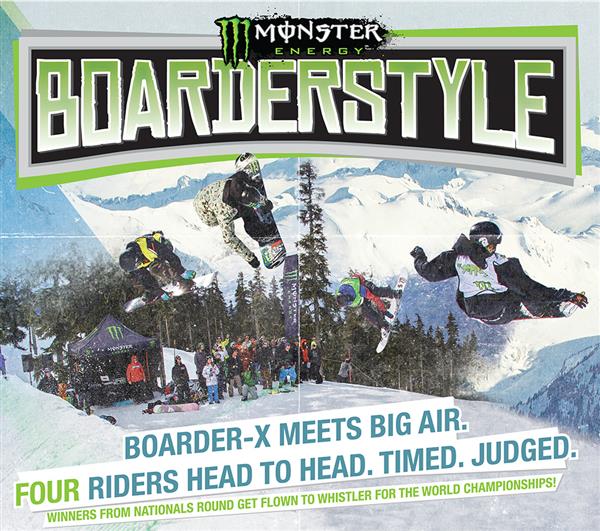 Monster Energy Boarderstyle, stop #1 - Fernie 2016