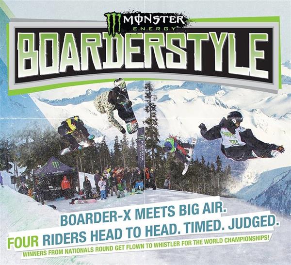 Monster Energy Boarderstyle, stop #2 - Stoneham 2016