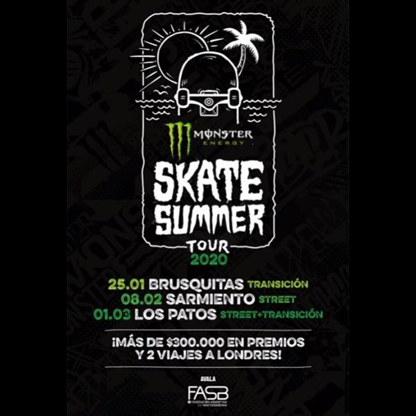 Monster Energy Skate Summer Tour - stop #1 - Brusquitas, Miramar 2020