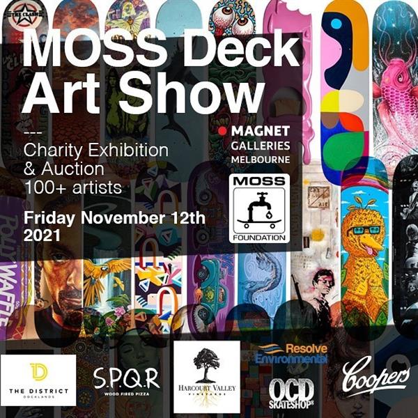 MOSS Deck Art Show - Melbourne, VIC 2021