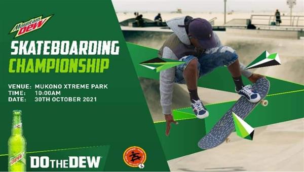 Mountain Dew Uganda Skateboard Championship 2021
