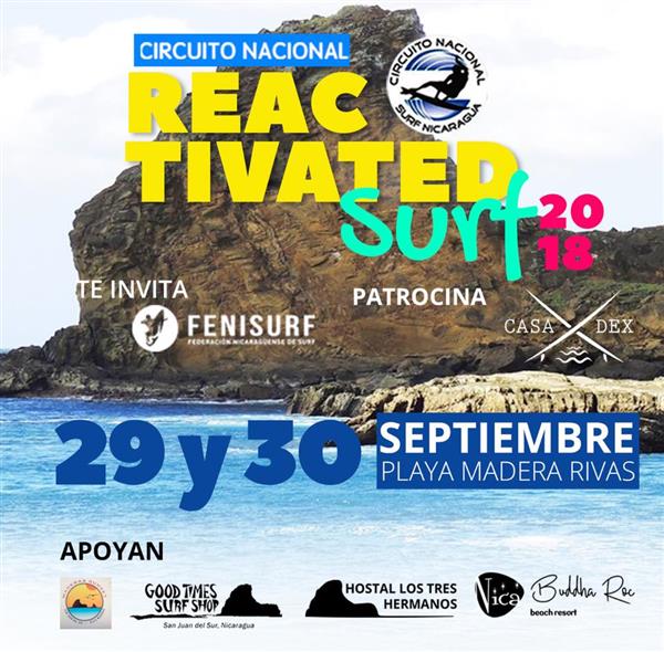 National Surf Circuit - Playa Madera Rivas 2018