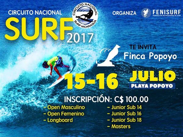 National Surf Circuit - Playa Popoyo 2017