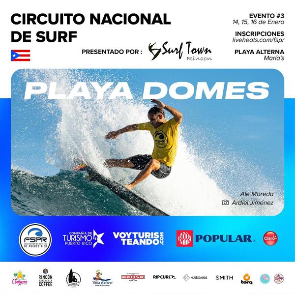 National Surfing Circuit Puerto Rico - event #3 - Rincon 2023