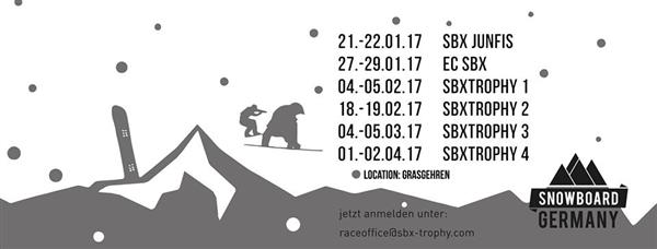 NOBILE SBXTROPHY 3 & BAYERISCHE MEISTERSCHAFT SNOWBOARDCROSS 2017