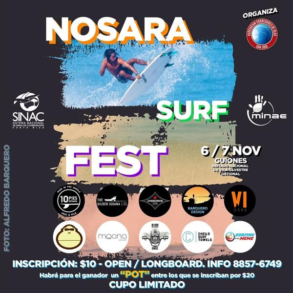 Nosara Surf Fest - Guiones 2021
