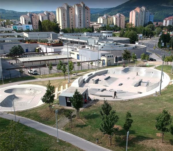 Nova Gorcia Skatepark | Image credit: Google - BlackApe HD