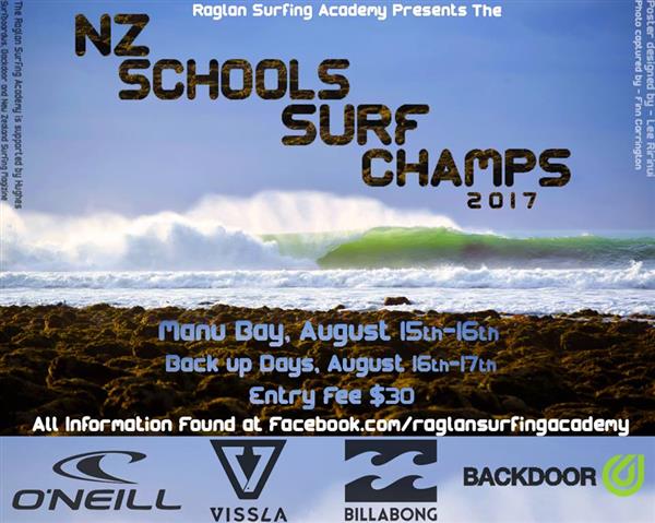New Zealand School Surf Champs 2017