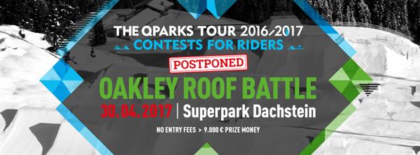 Oakley Roof Battle - QParks Tour Finals - Superpark Dachstein 2017