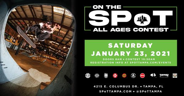 On The SPoT Skate Contest - Tampa 2021