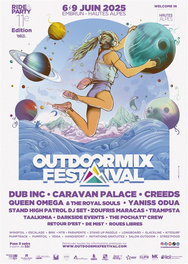 Outdoormix Spring Festival - Embrun 2025