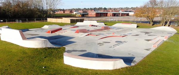 Parmiter Drive Skatepark | Image credit: www.wyatthomes.co.uk