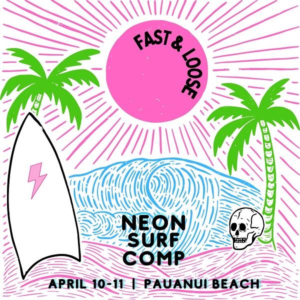 Pauanui Neon Surf Grom Comp - Pauanui 2021