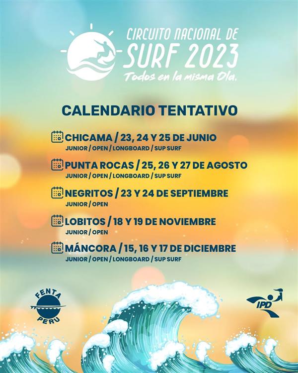 Peru National Surf Circuit - event 3 - Negritos 2023