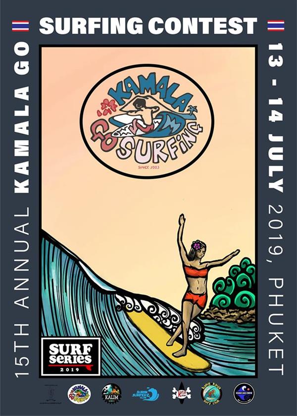 Phuket Surf Fest - Kamala Beach Surfing Contest Annual 2019