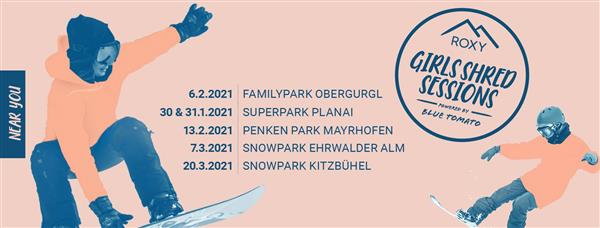 QParks Girls Shred Session - Snowpark Kitzbuhel 2021