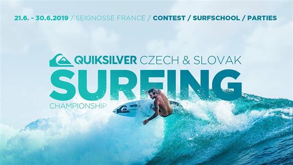 Quiksilver Czech & Slovak Surfing Championship 2019