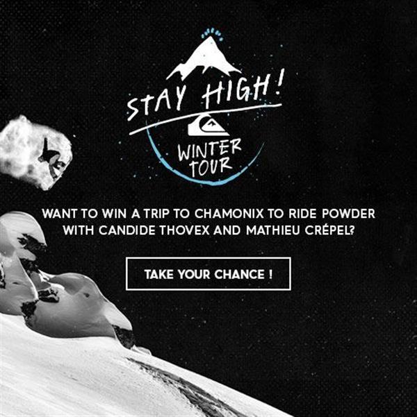 Quiksilver's Stay High Winter Tour 2016, stop #4 Avoriaz