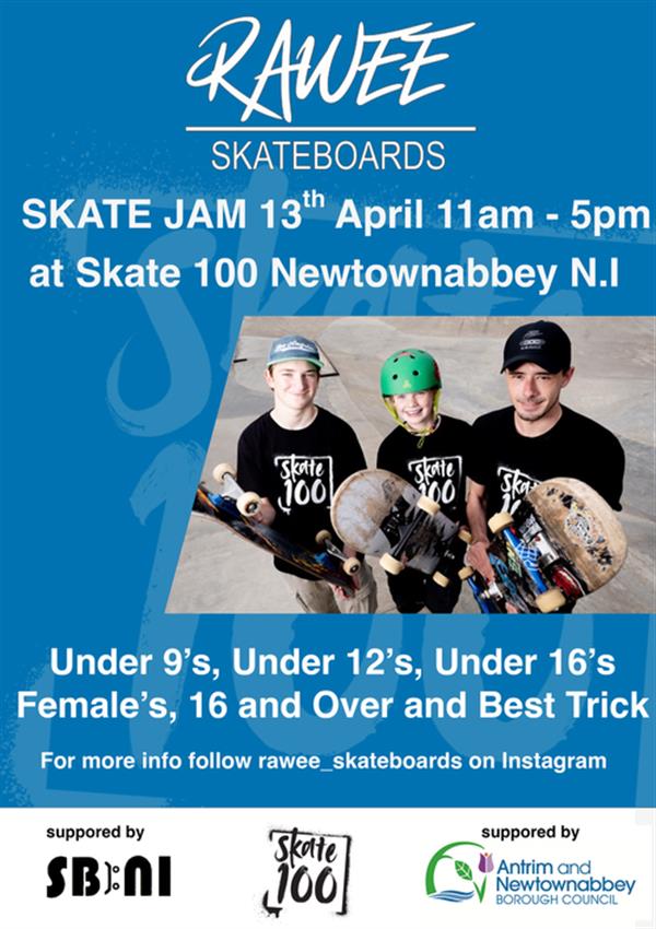 Rawee Skate Jam - Newtownabbey 2024