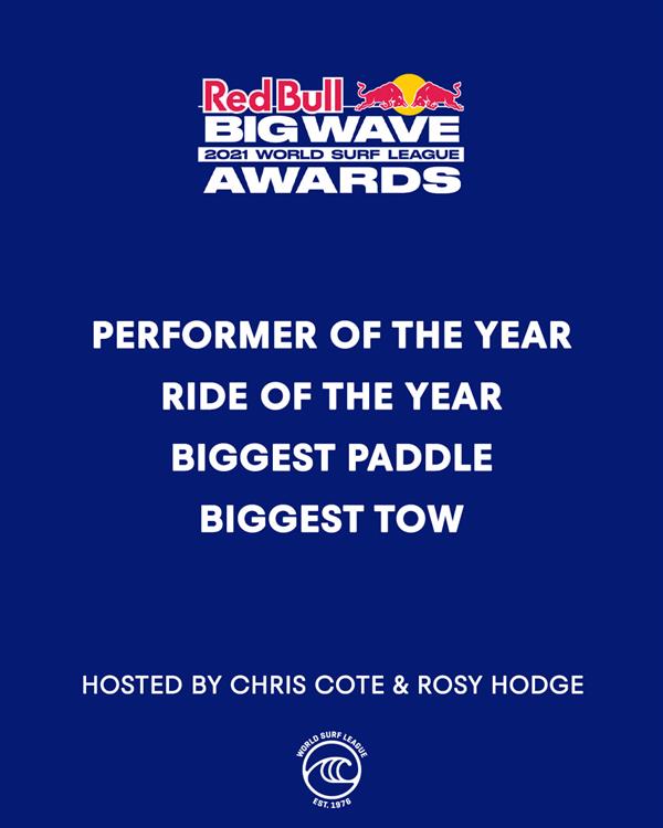 Red Bull WSL Big Wave Awards - Live Stream 2021