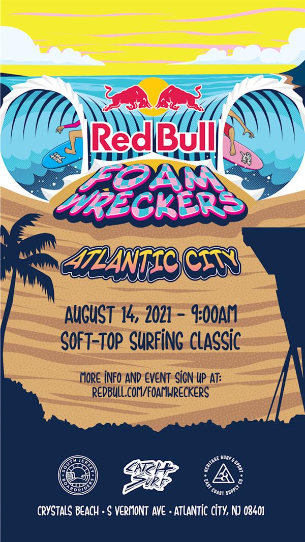 Red Bull Foam Wreckers - Atlantic City, New Jersey 2021