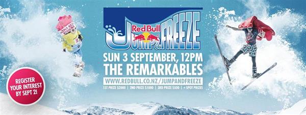 Red Bull Jump & Freeze - The Remarkables 2017