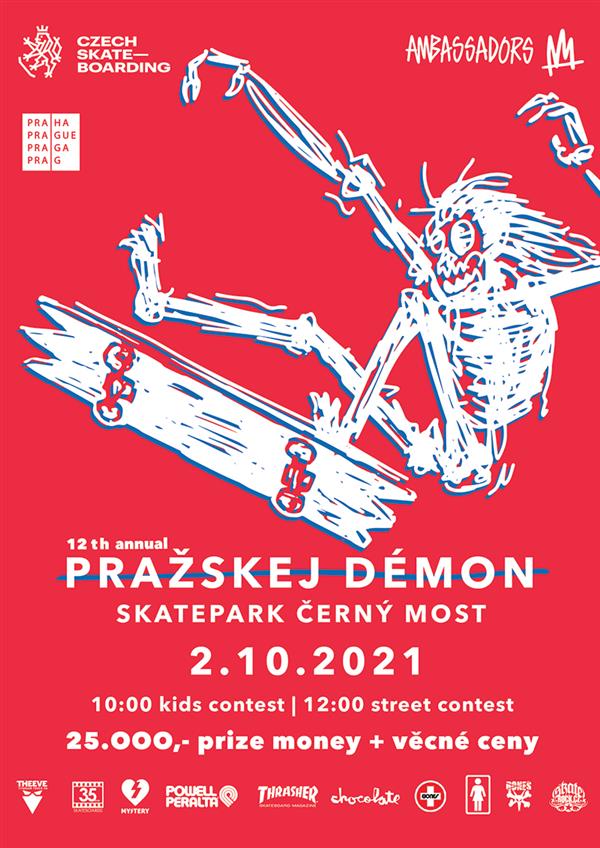 Repre Skate Tour - Pražskej Démon - Cerny Most, Prague 2021