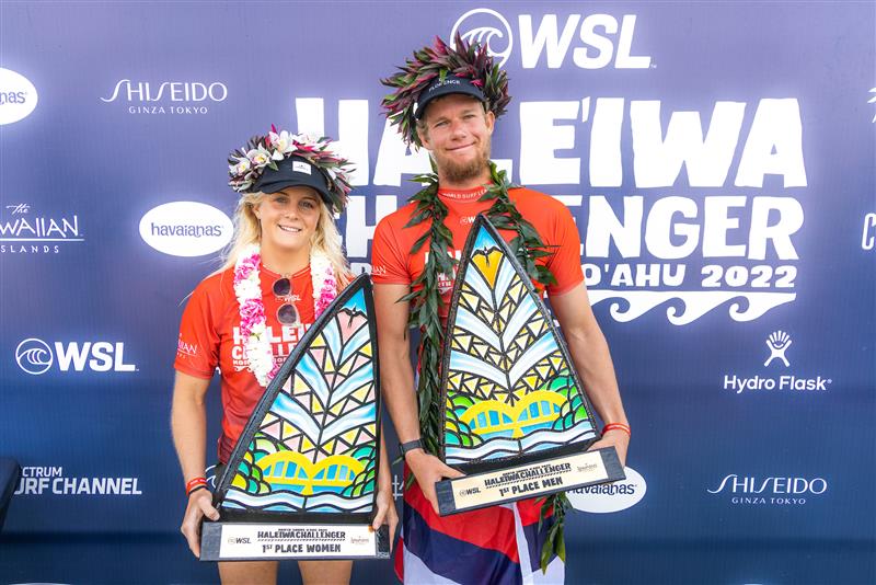 Boardriding News Results From The Haleiwa Challenger at home in The