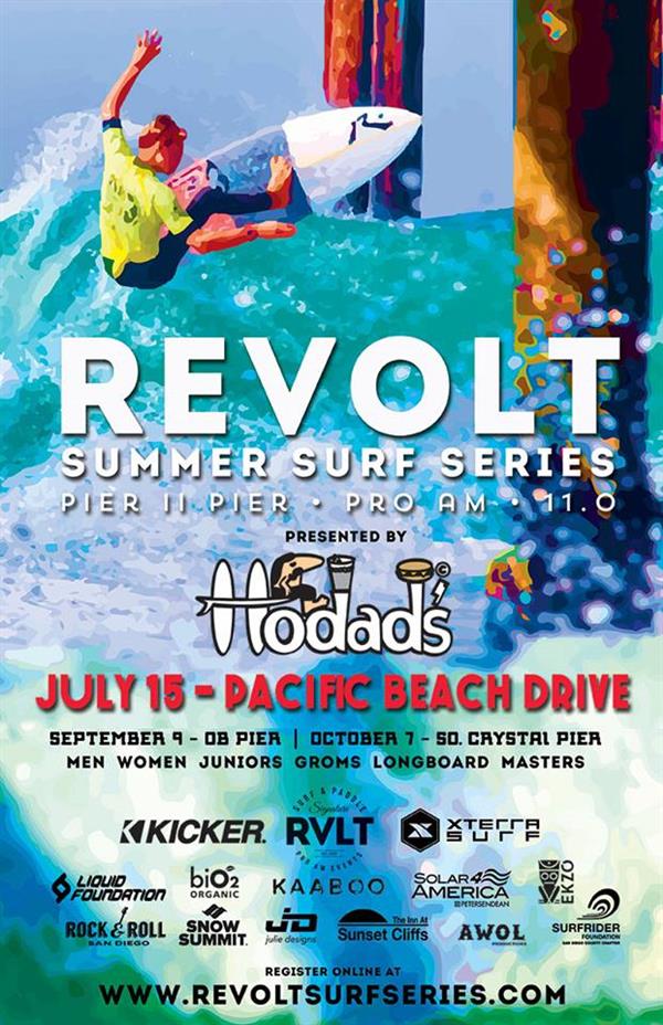 Revolt Summer Surf Series 11.0 - Pacific Beach Drive 2017