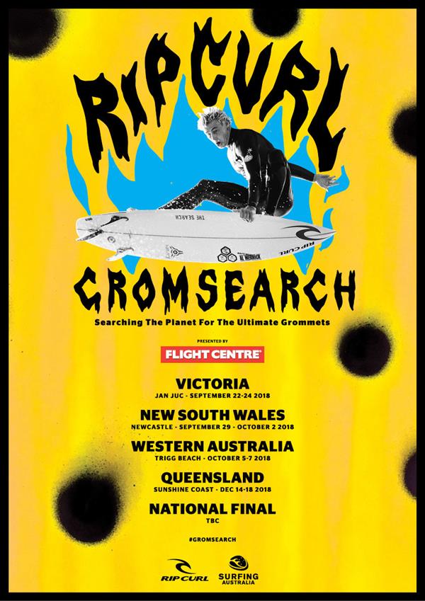 Rip Curl Australian GromSearch #1 - Jan Juc, VIC 2018