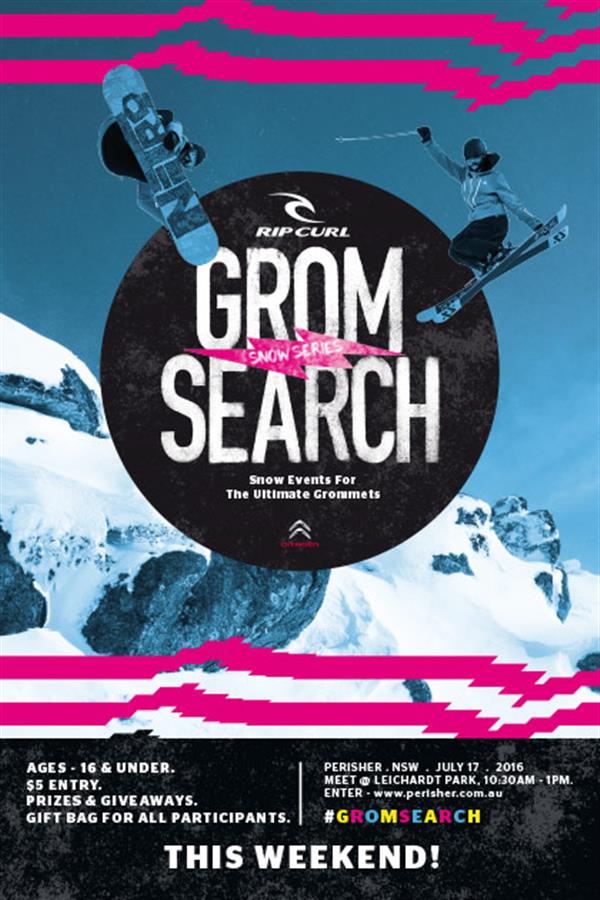 Rip Curl Australian GromSearch SNOW TOUR - Perisher 2016