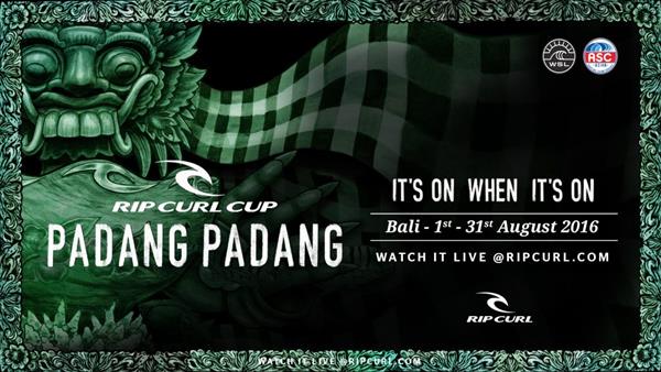 Rip Curl Cup Padang Padang 2016