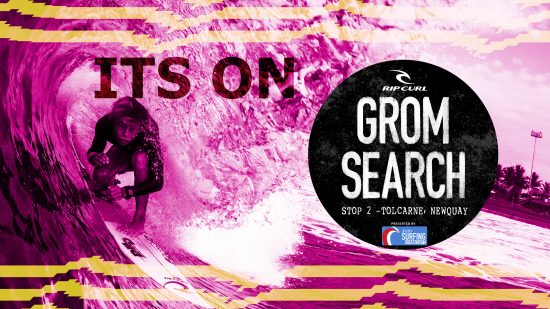 Rip Curl European GromSearch - Newquay 2016
