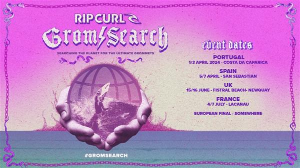 Rip Curl European GromSearch - Praia de Caparica, Portugal 2024