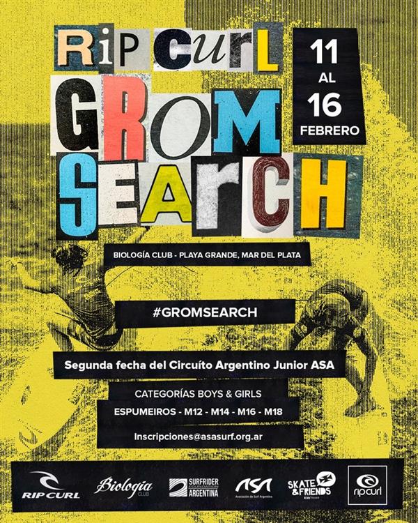 Rip Curl GromSearch - Mar del Plata 2020
