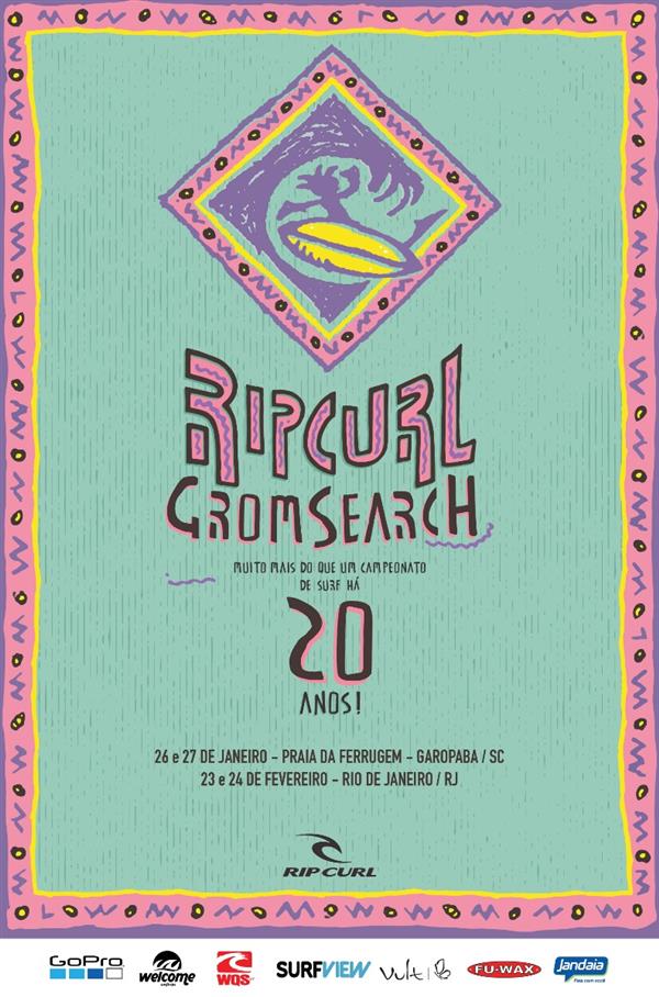 Rip Curl GromSearch - Praia de Ferrugem - Garopaba 2019