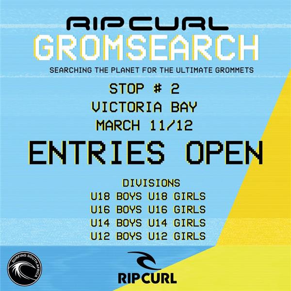 Rip Curl GromSearch South Africa #2 - Victoria Bay, George 2023