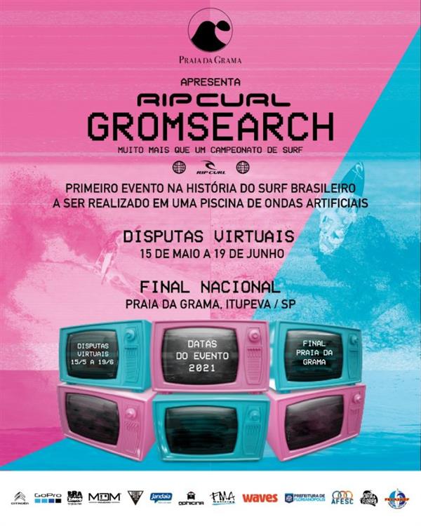 Rip Curl GromSearch South America - Virtual Qualifier #2 - Brazil 2021