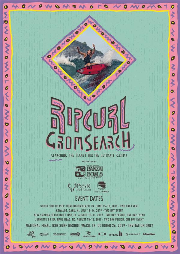 Rip Curl North American GromSearch #2 - Kewalos, Oahu 2019